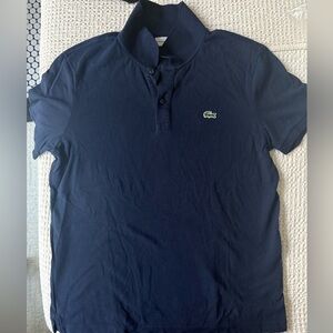 Men’s Lacoste slim fit polo size XL navy